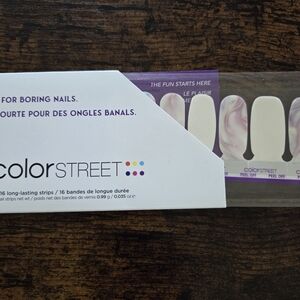 Color Street Marble Nail Strips - Milky Way